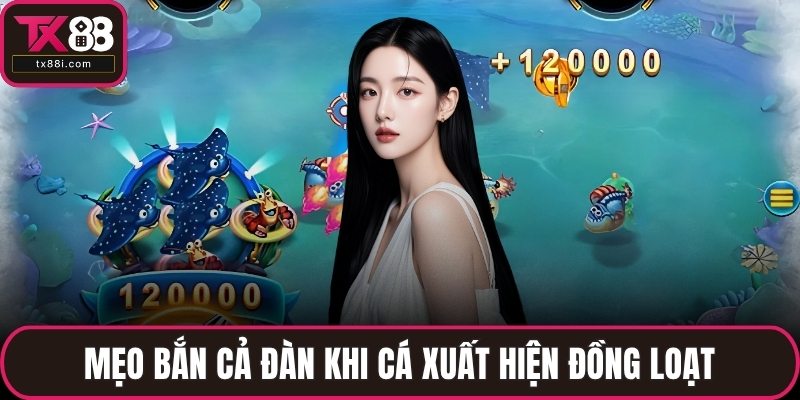 Mẹo bắn cả đàn khi cá xuất hiện đồng loạt