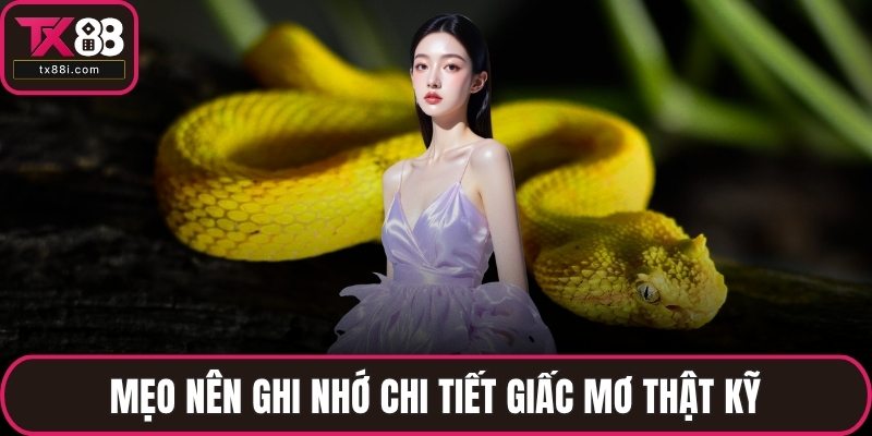 Mẹo nên ghi nhớ chi tiết giấc mơ thật kỹ
