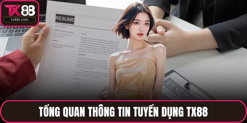 Tổng quan thông tin tuyển dụng TX88
