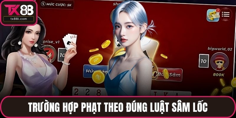 Trường hợp phạt theo đúng luật sâm lốc